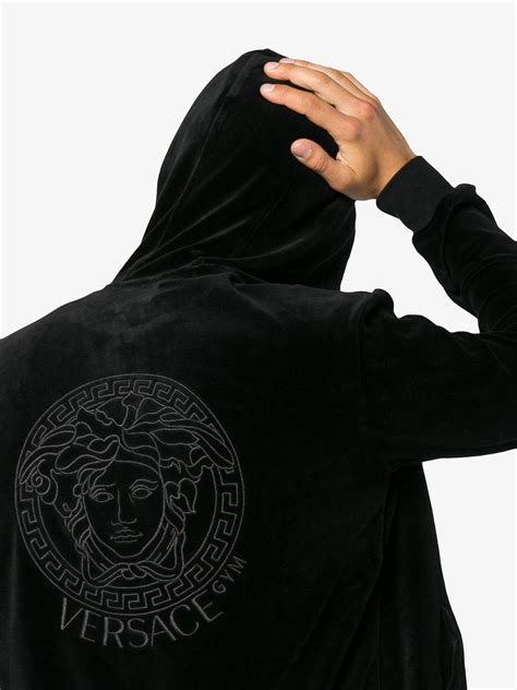 versace hoodie medusa.